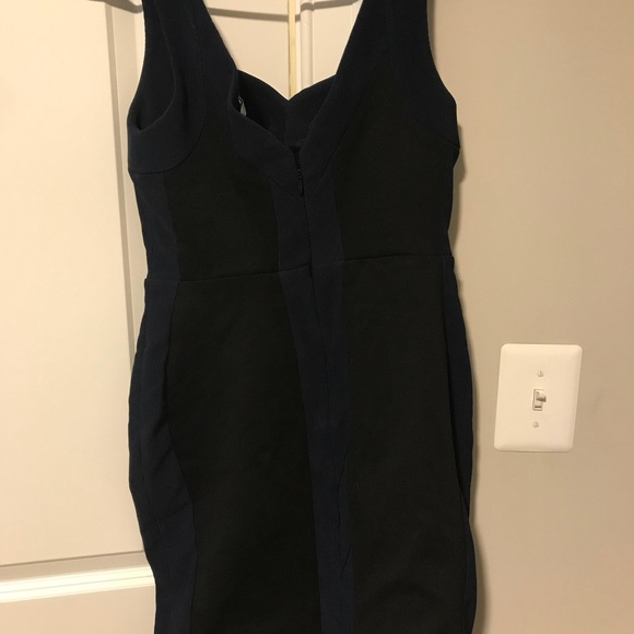 BCBG Black and blue cocktail dress. - Picture 3 of 3